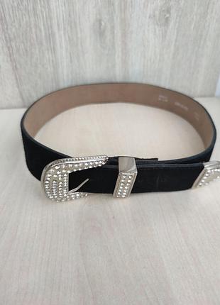 Замшевий ремінь. mafe in france