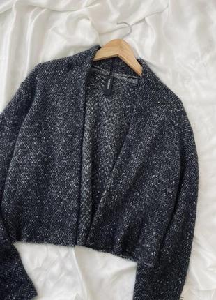 Кардиган свитер жакет из ангоры и шерсти marc cain6 фото