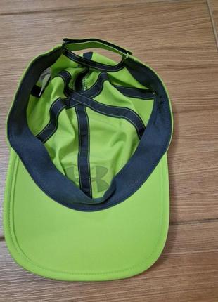 Кепка для літа та бігу under armour run shadow cap green6 фото