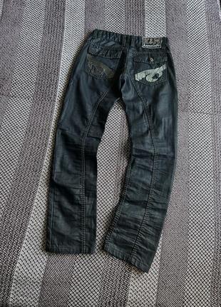 K&amp;m rap jeans y2k style джинсы женские оригинал бы в