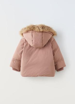 Детская куртка-пуховик от zara, 92 см3 фото