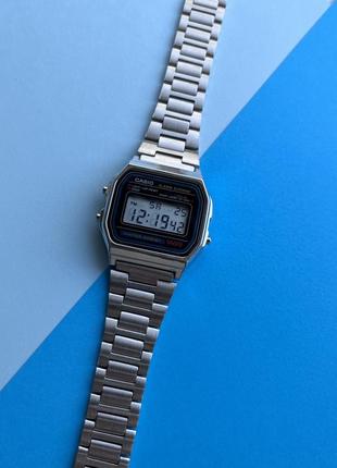 Casio a158w / серебряные / наручные ретро часы2 фото