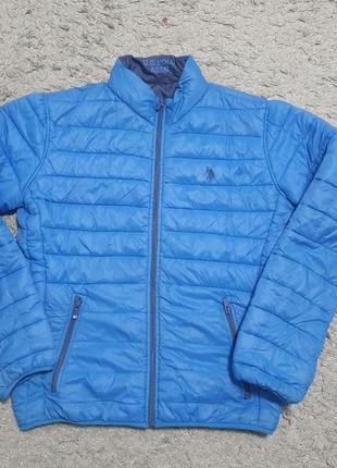 Куртка u.s.polo assn., size l/xl, двусторонняя, в отличном состоянии,