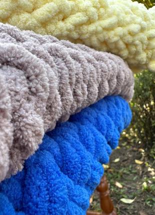 Детские плющенные пледы