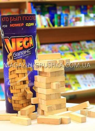 Настольная игра vega ( вега ). украинская версия игры башня дженга ( jenga )