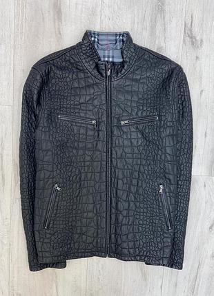 Куртка демі шкіряна двостороння danyel, р-р l-xl