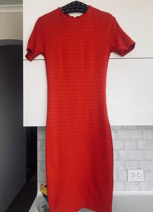 Красное платье 🌹 mohito на с-ку облегающее