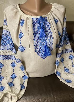 Стильна жіноча вишиванка сорочка від tm savchukvyshyvka ж-22805 фото