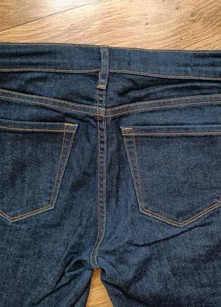Темно-синие джинсы armani exchange скинни оригинал5 фото
