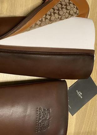 Новые премиальные кожаные сапоги от люкс-бренду coach жасненое женккие5 фото