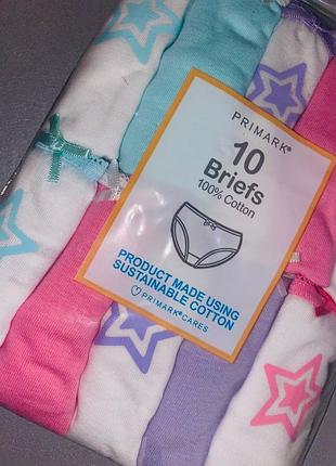 Трусики для дівчинки primark 2