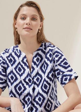 Лляна сорочка m&s collection 8