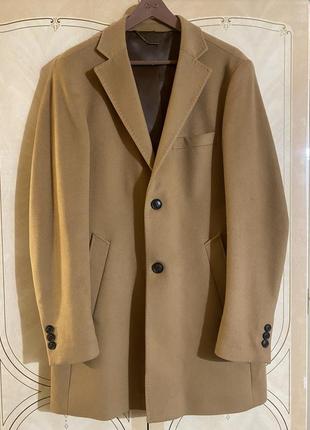 Мужское шерстяное пальто giotelli