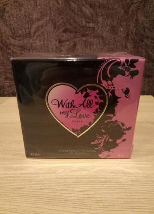 Парфюмированная вода with all my love glenn perri geparlys