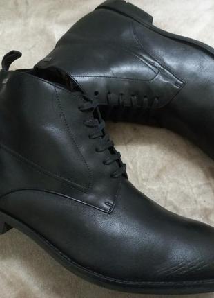 Ботинки.сапожки осень-весна кожа муж.47р.clarks индии
