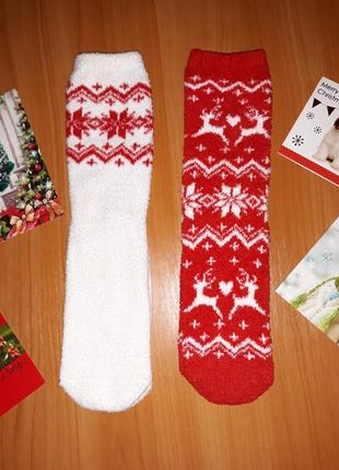 Набір новорічних шкарпеток шкарпетки новорічні фірмові2 фото