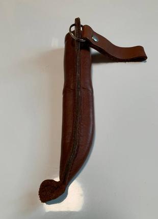 Финский традиционный (pukko) нож wood jewel с наконечником из рога, лезвие из углеродистой стали 9 см.4 фото