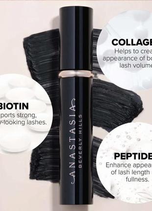 Туш для вій anastasia beverly hills lash sculpt lengthening & volumizing mascara4 фото