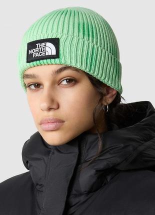 Шапка the north face (os) tie dye logo box beanie