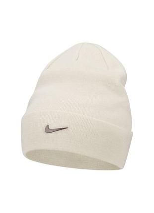 Зимова шапка nike nsw beanie cuffed swoosh cw6324-030