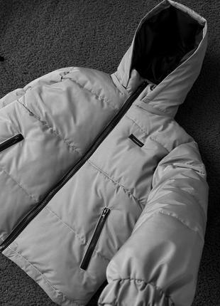 Топ ✅️ зимняя куртка пуховик с капюшоном7 фото