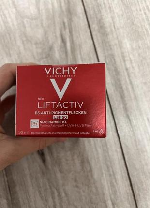 Крем vichy liftactiv b3 проти пігментних плям і зморщок