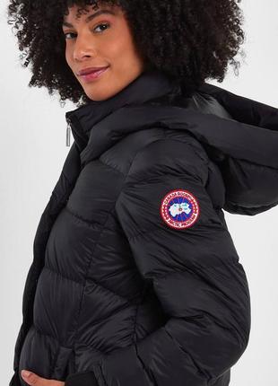 Женская куртка canada goose✨ (черная и темно-синяя)9 фото