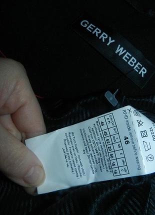 Офисный,чёрный жакет-пиджак с карманами,большого размера,сост.нового,gerry weber9 фото