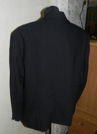 Офисный,чёрный жакет-пиджак с карманами,большого размера,сост.нового,gerry weber3 фото
