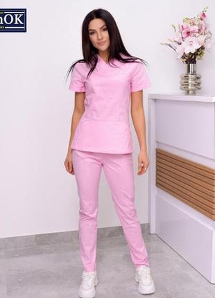 Жіночий медичний костюм formok cotton elit4 фото