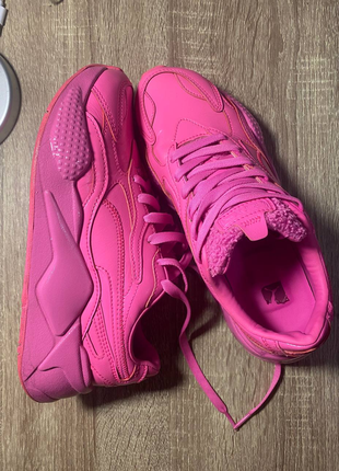 Кроссовки puma rs-x розовые