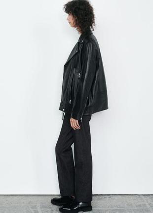 Джинси zw collection bootcut high-waist zara2 фото