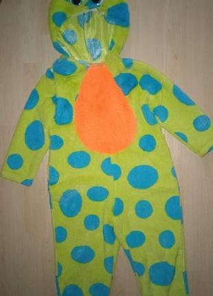 Новогодний костюм монстрика на 3-5 лет.