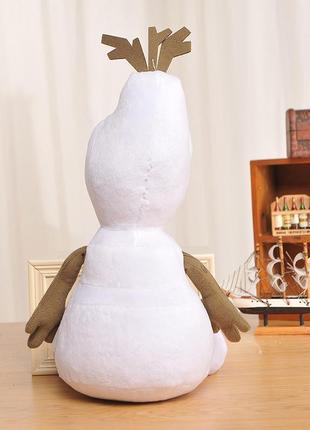 Мягкая игрушка снеговик олаф resteq 50см! из мультика "холодное сердце" (фроузен)10 фото