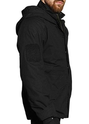 Тактическая куртка han-wild g8p g8yjscfy black l мужская влагоотталкивающаяс капюшоном3 фото