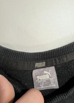 Подростковый свитшот puma / рост 145-152см / puma / свитшот пума / кофта пума / пума / худи puma /4 фото