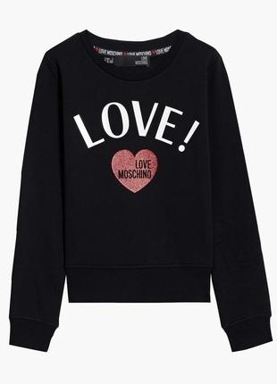 Свитшот love moschino оригинал