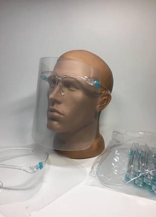 Защитный экран-маска для лица экран щиток для работы новый н1383