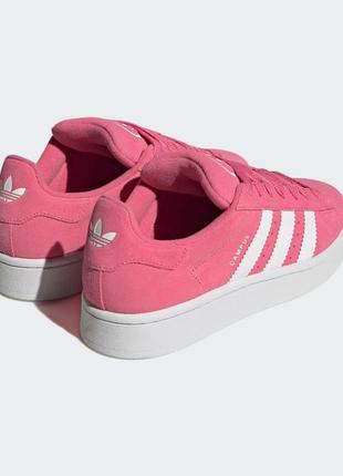 Оригинальные кроссовки adidas campus 00s pink fusion cloud white3 фото