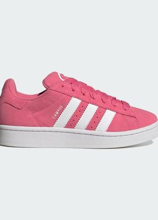 Оригинальные кроссовки adidas campus 00s pink fusion cloud white6 фото