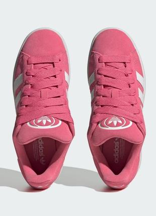 Оригинальные кроссовки adidas campus 00s pink fusion cloud white4 фото