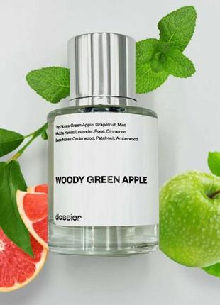 Парфюмированная вода dossier woody green apple inspired by paco rabanne - 1million 100ml