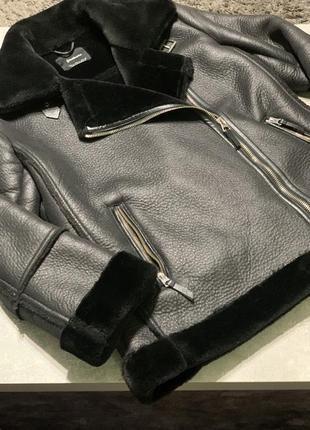 Куртка, дублянка stradivarius, дубльонка, шуба