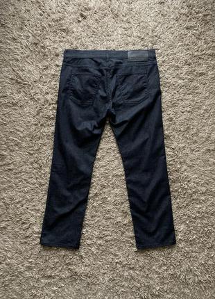Темные штаны чиносы джоггеры брюки джинсы индиго baldessarini john slim fit indigo оригинал4 фото
