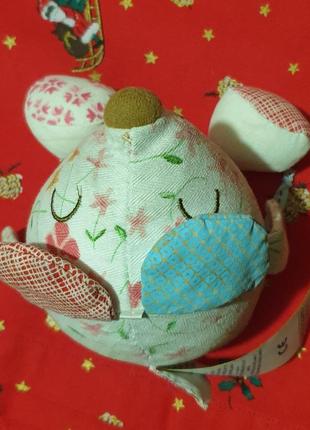 Винтажная интерьерная игрушка мышка 3