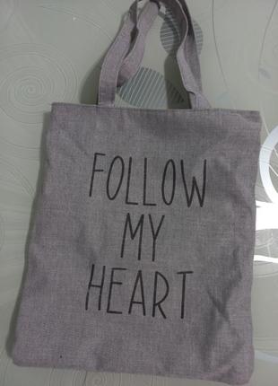 Сумка тканинна 38×32 ручка-50