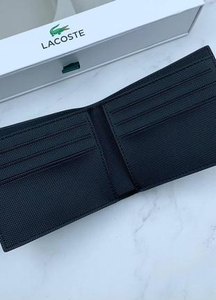 Подарунковий набір  lacoste ремінь + гаманець4 фото