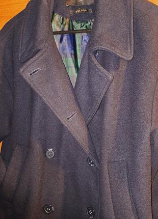 Пальто теплое,шерсть,р.422 фото