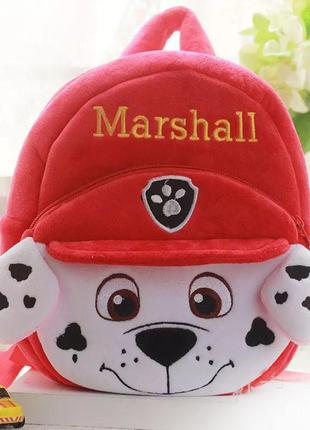 Рюкзак маршал (marshall) resteq. рюкзак щенячий патруль с изображением героя. детский рюкзак paw patrol