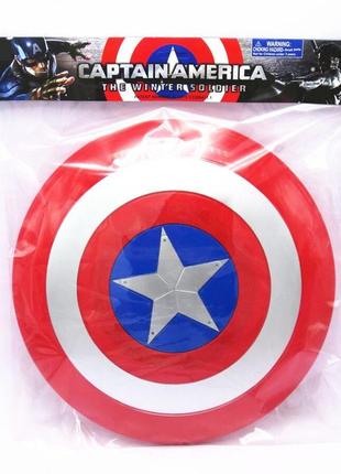 Детский игрушечный щит капитана америки. щит captain america, щит стива роджерса. 32 см!